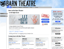 Tablet Screenshot of barntheatre.co.uk